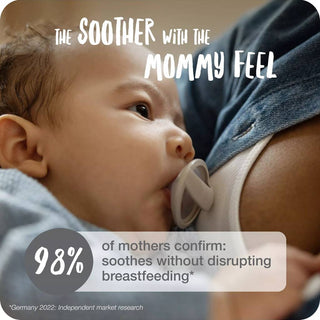 NUK MOMMY FEEL SILICONE SOOTHER- 2 PACK