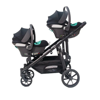 CHELINO DEUCE & CYBEX ATON B TWIN TRAVEL SYSTEM