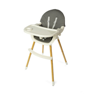 BABYWOMBWORLD 2-IN-1 CONVERTIBLE FEEDING HIGH CHAIR