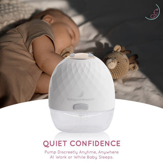 BABYWOMBWORLD WEARABLE HANDS-FREE BREAST PUMP B4062