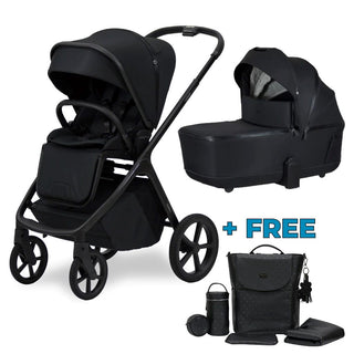 CHELINO PLATINUM LUNAR SIGNATURE STROLLER & CARRY COT SPECIAL
