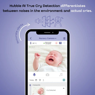 HUBBLE AI VISION 5-IN-1 VIDEO BABY MONITOR