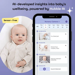 HUBBLE AI VISION 5-IN-1 VIDEO BABY MONITOR