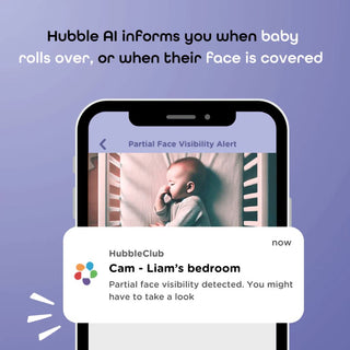 HUBBLE AI VISION 5-IN-1 VIDEO BABY MONITOR