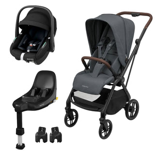 MAXI COSI LEONA², PEBBLE S & FAMILYFIX S TRAVEL SYSTEM