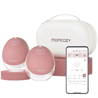 MOMCOZY MOBILE FLOW HANDS-FREE DOUBLE BREAST PUMP M9