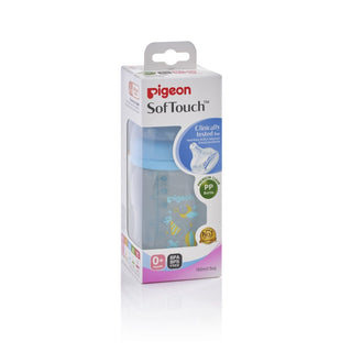 PIGEON SOFTOUCH™ PERISTALTIC PLUS™ 160ML- SINGLE PACK- PINK OR BLUE