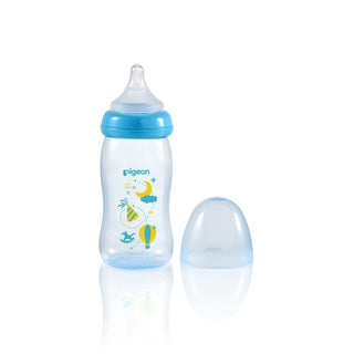 PIGEON SOFTOUCH™ PERISTALTIC PLUS™ 240ML- SINGLE PACK- PINK OR BLUE