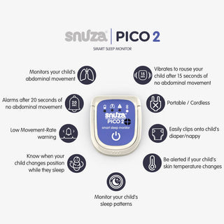 SNUZA PICO 2: SMART SLEEP MONITOR WITH APP