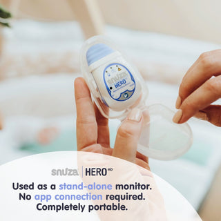 SNUZA HERO MD: WEARABLE BABY BREATHING MONITOR- MEDICALLY CERTIFIED