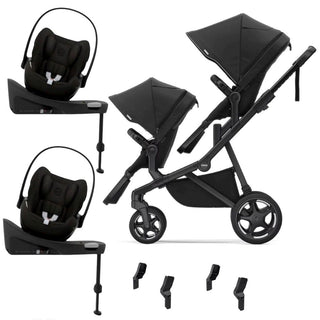 THULE SLEEK 2 & CYBEX CLOUD G TWIN TRAVEL SYSTEM