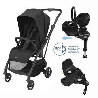 MAXI COSI LEONA², PEBBLE 360 PRO², FAMILYFIX 360 PRO (SLIDETECH™) TRAVEL SYSTEM
