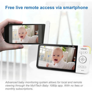 VTECH RM5754HD SMART WI-FI VIDEO BABY MONITOR