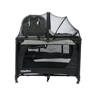 CHELINO TIFFANY LUX 2-IN-1 CO-SLEEPER CAMP COT