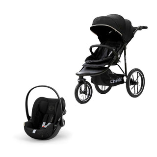 CHELINO PLATINUM URBAN RIDER & CYBEX CLOUD G TRAVEL SYSTEM