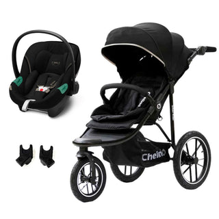 CHELINO PLATINUM URBAN RIDER & CYBEX ATON B2 TRAVEL SYSTEM