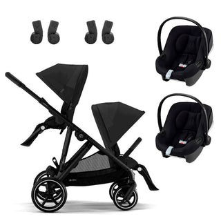 CYBEX GAZELLE S & ATON B2 TWIN TRAVEL SYSTEM