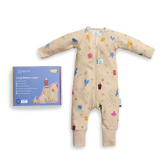 ERGOPOUCH LONG SLEEVE LAYER/ONESIE 0.2 TOG