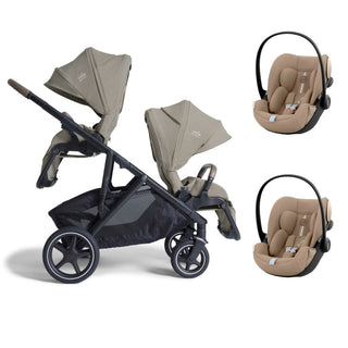 JOIE SIGNATURE VERSITI™ & CYBEX CLOUD G TWIN TRAVEL SYSTEM