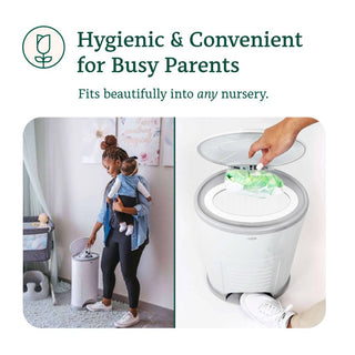 KORBELL CLASSIC HANDS-FREE NAPPY BIN 26L BUNDLE