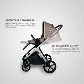 CHELINO PLATINUM LUNAR II & CYBEX CLOUD T TRAVEL SYSTEM