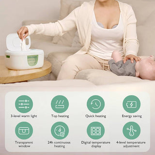 MOMCOZY BABY WIPE WARMER & DISPENSER
