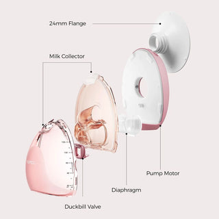 MOMCOZY AIR 1 ULTRA SLIM WEARABLE BREAST PUMP