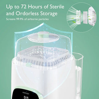 MOMCOZY KLEANPAL PRO BABY BOTTLE WASHER, STERILISER & DRYER