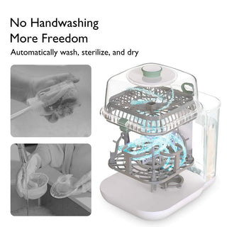 MOMCOZY KLEANPAL PRO BABY BOTTLE WASHER, STERILISER & DRYER