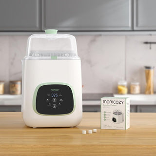 MOMCOZY KLEANPAL PRO BABY BOTTLE WASHER, STERILISER & DRYER