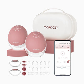 MOMCOZY MOBILE FLOW HANDS-FREE DOUBLE BREAST PUMP M9