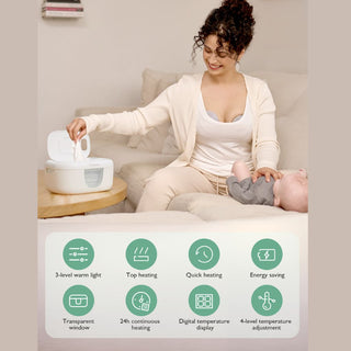MOMCOZY BABY WIPE WARMER & DISPENSER