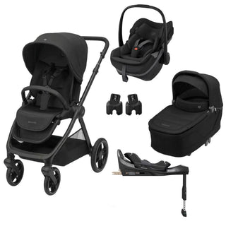 MAXI COSI OXFORD, PEBBLE SLIDE PRO, SENSE CARRY COT & FAMILYFIX SLIDE PRO