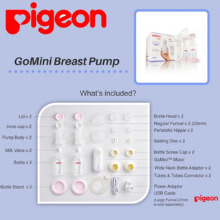 PIGEON GOMINI™ ELECTRIC BREAST PUMP (DOUBLE)