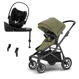 THULE SLEEK WITH CYBEX CLOUD G AND BASE G TRAVEL SYSTEM