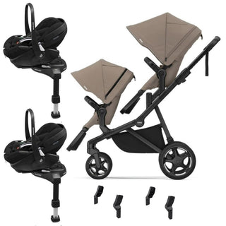 THULE SLEEK 2 & MAXI COSI PEBBLE 360 PRO² TWIN TRAVEL SYSTEM