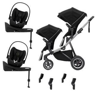 THULE SLEEK TWIN TRAVEL SYSTEM WITH CYBEX CLOUD G