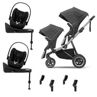THULE SLEEK TWIN TRAVEL SYSTEM WITH CYBEX CLOUD G
