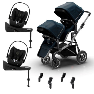 THULE SLEEK TWIN TRAVEL SYSTEM WITH CYBEX CLOUD G