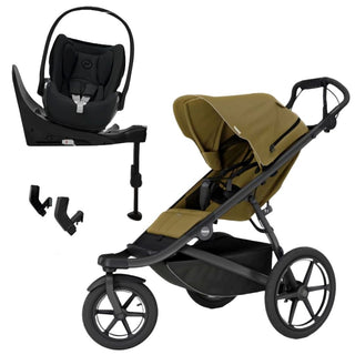 THULE URBAN GLIDE 3 WITH CYBEX CLOUD T AND BASE T TRAVEL SYSTEM