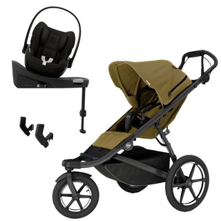 THULE URBAN GLIDE 3 WITH CYBEX CLOUD G AND BASE G TRAVEL SYSTEM