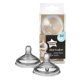 TOMMEE TIPPEE CLOSER TO NATURE TEATS 2 PACK