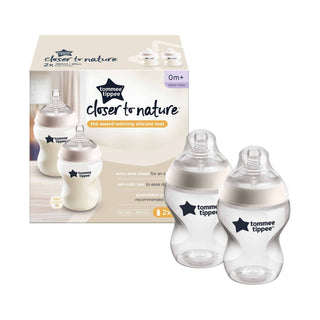 TOMMEE TIPPEE BOTTLE 260ML CLOSER TO NATURE 2 PACK