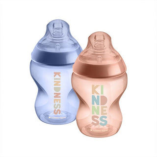 TOMMEE TIPPEE BOTTLE 260ML DECORATED 2 PACK