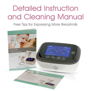 BABYWOMBWORLD PORTABLE DOUBLE ELECTRIC BREAST PUMP