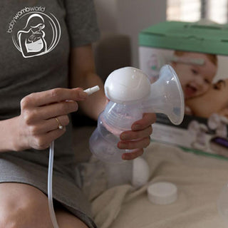 BABYWOMBWORLD PORTABLE DOUBLE ELECTRIC BREAST PUMP