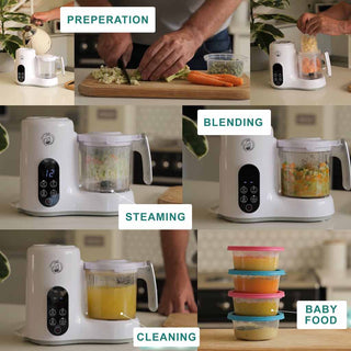 BABYWOMBWORLD FOOD PROCESSOR, STEAMER, BLENDER AND BOTTLE WARMER