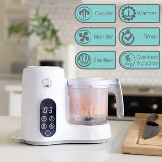 BABYWOMBWORLD FOOD PROCESSOR, STEAMER, BLENDER AND BOTTLE WARMER