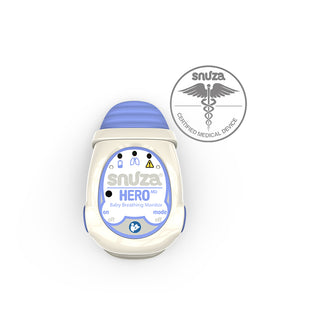 SNUZA HERO MD: WEARABLE BABY BREATHING MONITOR- MEDICALLY CERTIFIED