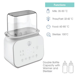 BABYWOMBWORLD BOTTLE STERILIZER AND WARMER WITH LIGHT